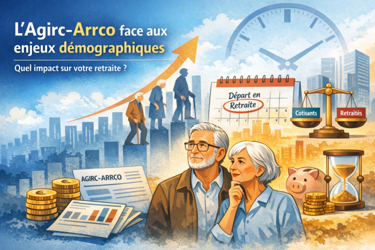 Agirc-Arrco face au vieillissement démographique et à l’équilibre financier des pensions